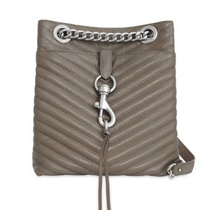 REBECCA MINKOFF Edie large quilted bucket bag